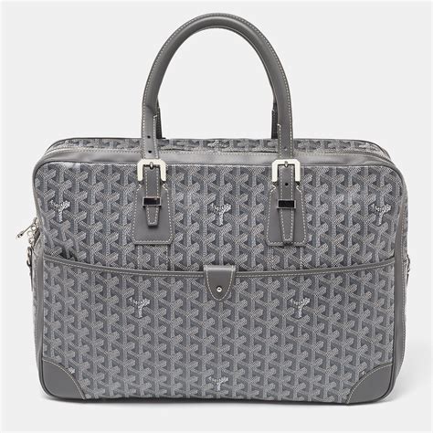 goyard ambassade replica|Fake Goyard Ambassade Briefcase Goyardine MM .